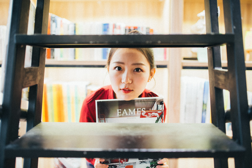 图书馆清纯卖萌女  第11张